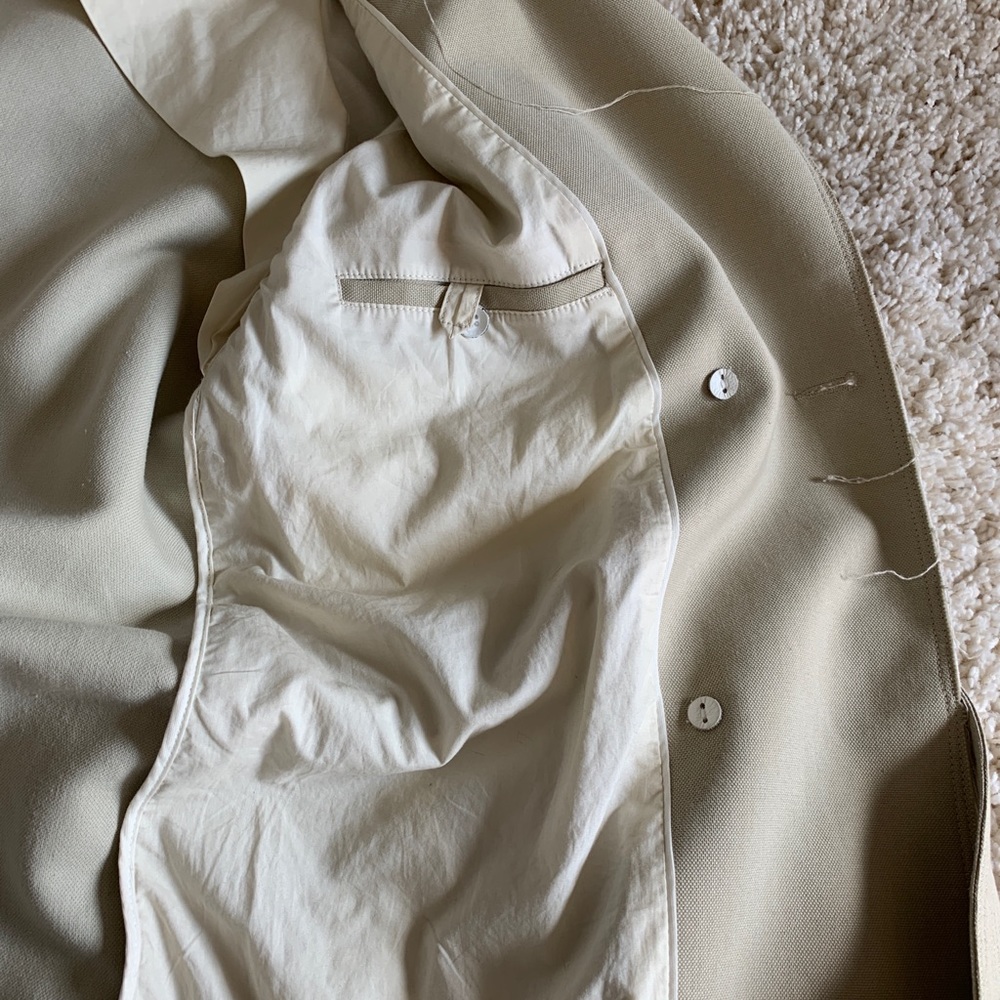 Rag and bone oxford tan Port trench coat xs - Picture 8 of 10